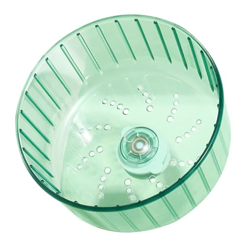 BELLIFFY Leises Hamsterrad Klein Kompaktes Laufrad für Ratten Zwerghamster Chinchillas Geräuscharmes Laufrad frei von Ständer für Kleintierkäfig und Haustiertraining von BELLIFFY