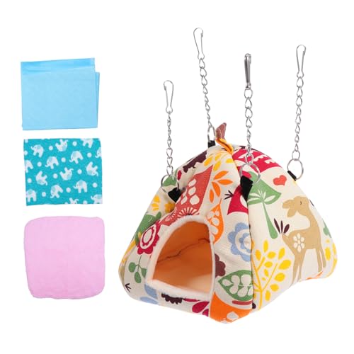 BELLIFFY Hamster Bett Haustier Höhle Zelt Weiche Warme Nest Pet Liefert Nest Gemütliche Höhle für BELLIFFY Hamster Bett Haustier Höhle Zelt Weiche Warme Nest Pet Liefert Nest Gemütliche Höhle für von BELLIFFY