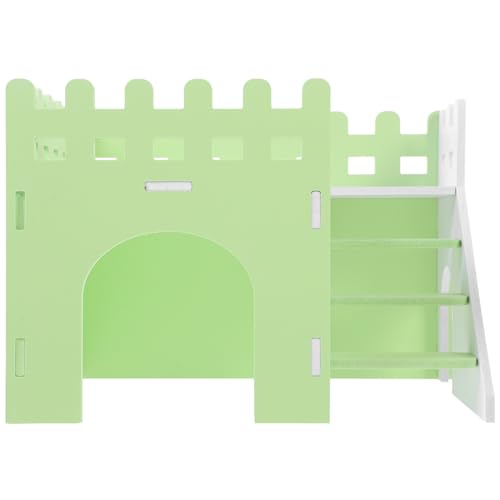 BELLIFFY Toys Meerschweinchen-versteckhaus Doppellagiges Hamsterhaus Mit Leiter Grün Große Spielhütte BELLIFFY Toys Meerschweinchen-versteckhaus Doppellagiges Hamsterhaus Mit Leiter Grün Große Spielhütte von BELLIFFY
