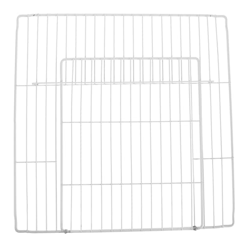 BELLIFFY Modulares Katzengehege Panel mit Tür Dichtes Maschendraht Ersatzteil für Katzenkäfig Kleintierauslauf Sicherer Rückzugsort Einfache und Flexible Erweiterung von BELLIFFY