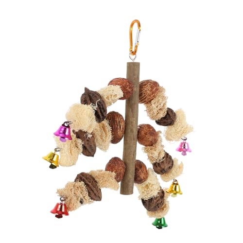BELLIFFY Mundknirschendes Spielzeug Beißspielzeug Kauspielzeug Für Vögel Vogelspielzeug Papageienkäfigspielzeug Vogelbissspielzeug Spielzeug Für Nymphensittiche Vogelpickspielzeug Hölzern BELLIFFY Mundknirschendes Spielzeug Beißspielzeug Kauspielzeug Für Vögel Vogelspielzeug Papageienkäfigspielzeug Vogelbissspielzeug Spielzeug Für Nymphensittiche Vogelpickspielzeug Hölzern von BELLIFFY
