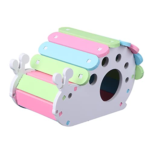 BELLIFFY Schneckenförmiges DIY PVC-Haus Schlafkäfig Für Hamster Haustierkabine Schlafnest Kleine Haustier-ruhehütte Für Hamster BELLIFFY Schneckenförmiges DIY PVC-Haus Schlafkäfig Für Hamster Haustierkabine Schlafnest Kleine Haustier-ruhehütte Für Hamster von BELLIFFY