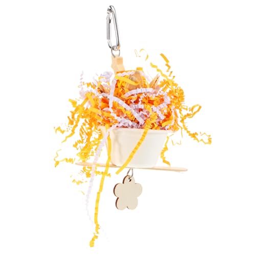 BELLIFFY Papagei Futtersuche Schredder Spielzeug Vogel Kauen Spielzeug Neuartige Form Sicher Vogel Käfig Zubehör für Papageien BELLIFFY Papagei Futtersuche Schredder Spielzeug Vogel Kauen Spielzeug Neuartige Form Sicher Vogel Käfig Zubehör für Papageien von BELLIFFY