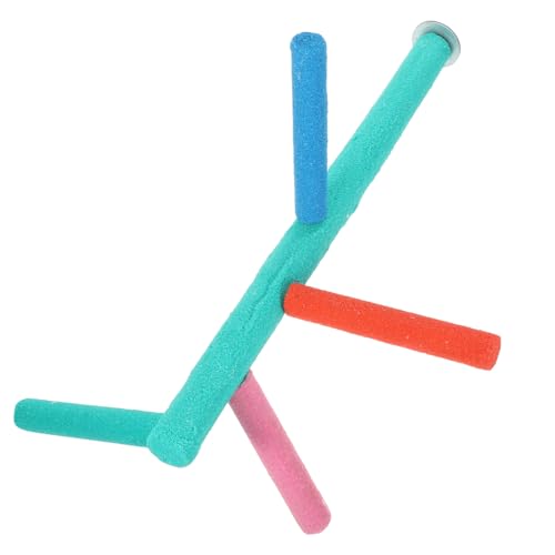 BELLIFFY Papagei Vogel Leiter Schaukel Rotierenden Stationären Bar 4-Level Holz Spielzeug Vogel Sitzstange für Vögel Papageien BELLIFFY Papagei Vogel Leiter Schaukel Rotierenden Stationären Bar 4-Level Holz Spielzeug Vogel Sitzstange für Vögel Papageien von BELLIFFY