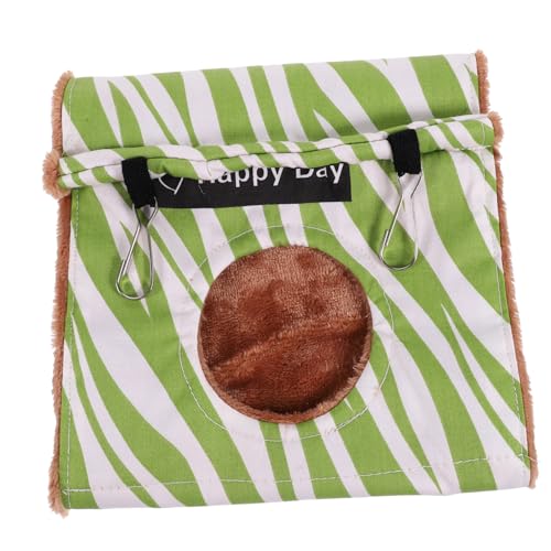BELLIFFY Vogelhängematte Als Bett Für Sittiche Papageien Und Kleintiere Weiches Und Sicheres Zuhause Geeignet Für Hamster Frettchen Und Chinchillas von BELLIFFY