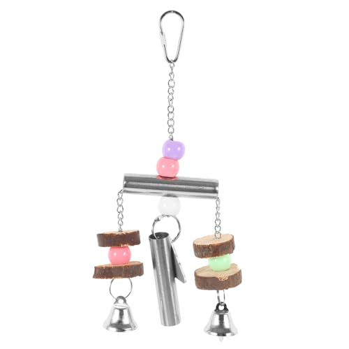 BELLIFFY Vogel Papageien Kauen Hängen Spielzeug Papagei Spielzeug Glocke Vogel Käfig Zubehör BELLIFFY Vogel Papageien Kauen Hängen Spielzeug Papagei Spielzeug Glocke Vogel Käfig Zubehör von BELLIFFY