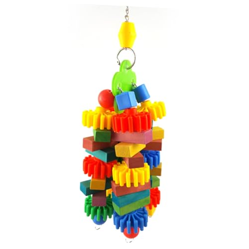 BELLIFFY Select Papageienspielzeug Papageienblock-Spielzeug Vogelbeißspielzeug Hängendes Papageien-anhängerspielzeug Sicher Für Vögel Vogelkäfig-zubehör BELLIFFY Select Papageienspielzeug Papageienblock-Spielzeug Vogelbeißspielzeug Hängendes Papageien-anhängerspielzeug Sicher Für Vögel Vogelkäfig-zubehör von BELLIFFY