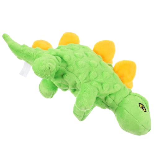 BELLIFFY Robustes Quietschendes Dinosaurier-hundespielzeug Plüschspielzeug Für Welpen Leicht Zu Reinigen Ideal Für Backenzähne Grün BELLIFFY Robustes Quietschendes Dinosaurier-hundespielzeug Plüschspielzeug Für Welpen Leicht Zu Reinigen Ideal Für Backenzähne Grün von BELLIFFY