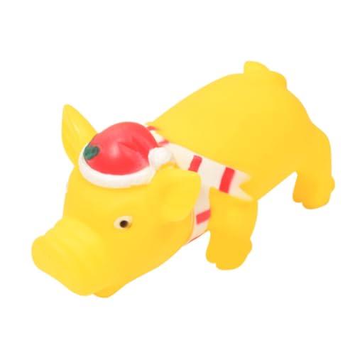 BELLIFFY Quietschendes Schwein Spielzeug Für Kleine Hunde Interaktives Kauspielzeug Aus Robustem Material Fördert Zahnpflege Spielspaß Für Weihnachten Leicht Kompakt BELLIFFY Quietschendes Schwein Spielzeug Für Kleine Hunde Interaktives Kauspielzeug Aus Robustem Material Fördert Zahnpflege Spielspaß Für Weihnachten Leicht Kompakt von BELLIFFY