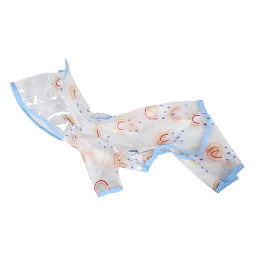 BELLIFFY Regenmantel für Haustiere Hunde Regenbekleidung wasserdichte Hunde Regenmäntel Faltbare tragbare Haustierregenmantel wasserdichtem atmungsaktivem Haustier Regenmantel PVC BELLIFFY Regenmantel für Haustiere Hunde Regenbekleidung wasserdichte Hunde Regenmäntel Faltbare tragbare Haustierregenmantel wasserdichtem atmungsaktivem Haustier Regenmantel PVC von BELLIFFY