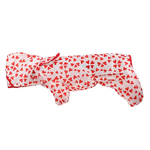 BELLIFFY Hunderegenmantel Aus Polyester Atmungsaktiv Für Welpen Regenmantel Für Haustier BELLIFFY Hunderegenmantel Aus Polyester Atmungsaktiv Für Welpen Regenmantel Für Haustier von BELLIFFY