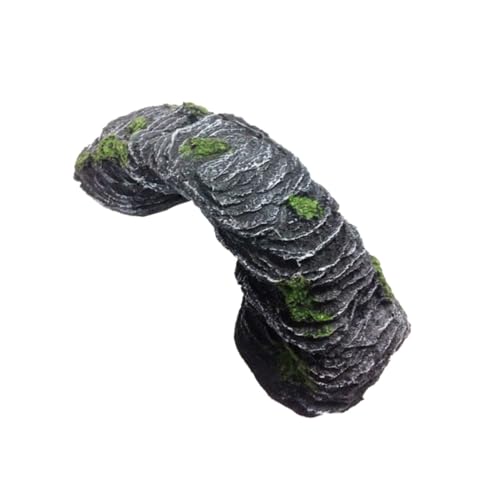 BELLIFFY Resin Schildkrötenplattform mit Rampenfunktion Großer Sonnenplatz und Versteck Umweltfreundliche wasserdichte Terrarien Deko für Aquarium und Reptilien Geeignet für von BELLIFFY