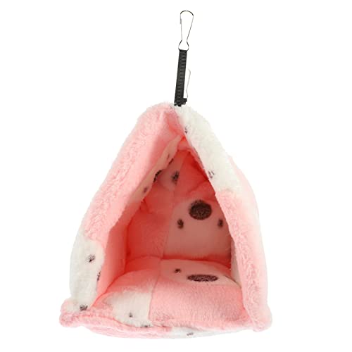 BELLIFFY Warmes Nestbett für Hamster Chinchilla-versteck Eichhörnchenhaus Ruhebett Meerschweinchennest Bequeme Polsterung BELLIFFY Warmes Nestbett für Hamster Chinchilla-versteck Eichhörnchenhaus Ruhebett Meerschweinchennest Bequeme Polsterung von BELLIFFY