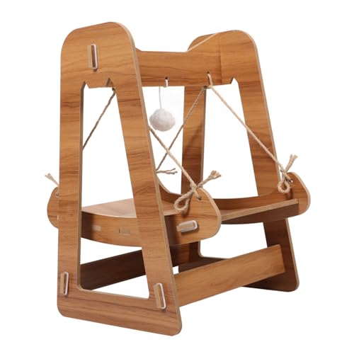 BELLIFFY Schaukelschüttler Für Katzen Kleintierhängematte Schlafbett Für Katzen Katzenschaukelstuhl Haustierbett Für Den Innenbereich Katzencouch Katzenschaukeln Für Wohnungskatzen Holz BELLIFFY Schaukelschüttler Für Katzen Kleintierhängematte Schlafbett Für Katzen Katzenschaukelstuhl Haustierbett Für Den Innenbereich Katzencouch Katzenschaukeln Für Wohnungskatzen Holz von BELLIFFY