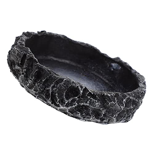 BELLIFFY Wear-Resistant Reptile Dish Robuste Wasserschale Und Futterschale Für Schildkröten Eidechsen Und Schlangen Aus Sicherem Harz Für Terrarien Leicht Und Langlebig BELLIFFY Wear-Resistant Reptile Dish Robuste Wasserschale Und Futterschale Für Schildkröten Eidechsen Und Schlangen Aus Sicherem Harz Für Terrarien Leicht Und Langlebig von BELLIFFY