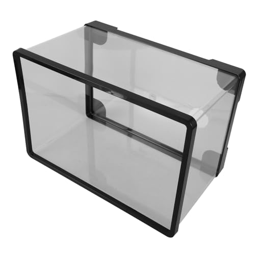BELLIFFY Acryl-Aquarium-Set Für Den Schreibtisch Betta-fischglas Schildkröten-lebensraum Und Dekorativer Wasserfall von BELLIFFY