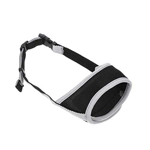 BELLIFFY Wear-Resistant Dog Muzzle Für Kleine Mittlere Und Große Hunde Atmungsaktiv Verstellbar Verhindert Beißen Und Kauen Für Outdoor-aktivitäten BELLIFFY Wear-Resistant Dog Muzzle Für Kleine Mittlere Und Große Hunde Atmungsaktiv Verstellbar Verhindert Beißen Und Kauen Für Outdoor-aktivitäten von BELLIFFY