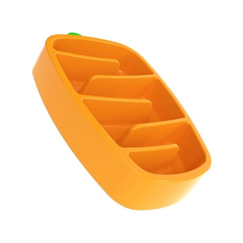 BELLIFFY Hundenapf Anti-schling Schüssel Für Langsames Fressen Rutschfester Futternapf Mit Innovativem Design Geeignet Für Kleine Und Mittelgroße Hunde Orange Kapazität BELLIFFY Hundenapf Anti-schling Schüssel Für Langsames Fressen Rutschfester Futternapf Mit Innovativem Design Geeignet Für Kleine Und Mittelgroße Hunde Orange Kapazität von BELLIFFY