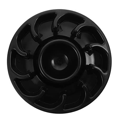 BELLIFFY Slowfood-Napf für Hunde Tierschutz pet Supplies katzenfutter Schalen Hund wassernapf Slow Feeder Geschirr für Katzen Futternapf für Haustiere Haustier verhindert Choke Bowl Black von BELLIFFY
