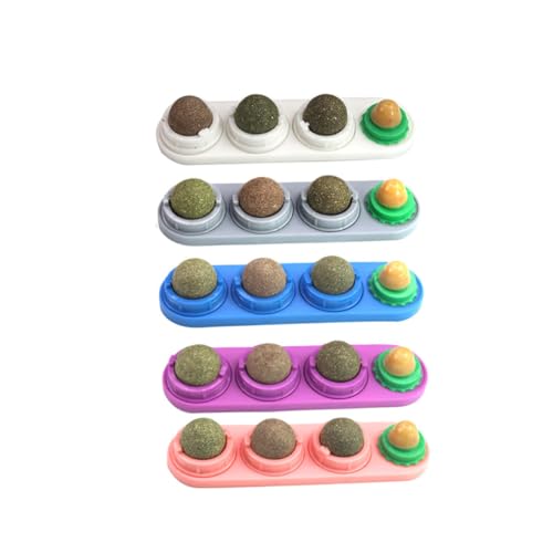 BELLIFFY Spielzeug Für Haustiere Katzenminze Spielt Kätzchen Behandelt Katze Essbare Katzenminze-Kugeln Katzenbonbonkugel Pet-Ball-Spielzeug Katzenstockspielzeug Katze Nipp Blue BELLIFFY Spielzeug Für Haustiere Katzenminze Spielt Kätzchen Behandelt Katze Essbare Katzenminze-Kugeln Katzenbonbonkugel Pet-Ball-Spielzeug Katzenstockspielzeug Katze Nipp Blue von BELLIFFY