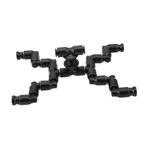 BELLIFFY Aquariumzubehör 1-Set Mit 4 Sprühern Für Reptilien Verstellbare Haustier-kühldüse Eidechsen-nebelsprinkler Kunststoffmaterial Für Terrarium von BELLIFFY