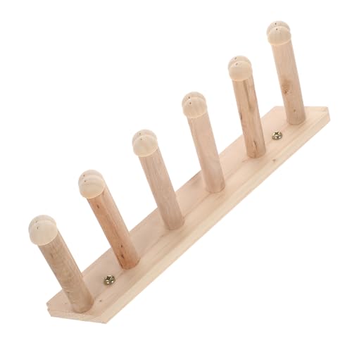 BELLIFFY Stufige Katzenwand treppe aus Holz Stabile Wandmontage Kratzfeste Katzenwandmöbel für Wohnungskatzen Platzsparend Sicherer Katzenkletterplatz für Indoor Haustiere von BELLIFFY