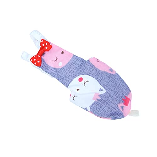 BELLIFFY Papagei Taube Fluganzug Stilvolle Graue Katze Muster Vogel Windel Weiche Baumwolle Komfortabel BELLIFFY Papagei Taube Fluganzug Stilvolle Graue Katze Muster Vogel Windel Weiche Baumwolle Komfortabel von BELLIFFY