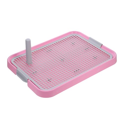 BELLIFFY Hundetoilette Pinkelunterlage Für Die Innentoilette Für Haustiere Robustes Abs-Material Multifunktional Für Hunde Und Welpen BELLIFFY Hundetoilette Pinkelunterlage Für Die Innentoilette Für Haustiere Robustes Abs-Material Multifunktional Für Hunde Und Welpen von BELLIFFY