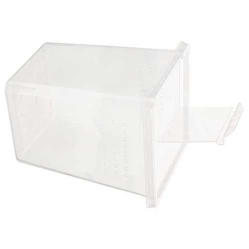 BELLIFFY Transparente Kleine Reptilienbox aus Robustem Langlebige Terrarien aufzuchtbox für Vogelspinnen und Kleine Reptilien Leichte Praktische Futter Zuchtbox für Terrarienliebhaber BELLIFFY Transparente Kleine Reptilienbox aus Robustem Langlebige Terrarien aufzuchtbox für Vogelspinnen und Kleine Reptilien Leichte Praktische Futter Zuchtbox für Terrarienliebhaber von BELLIFFY