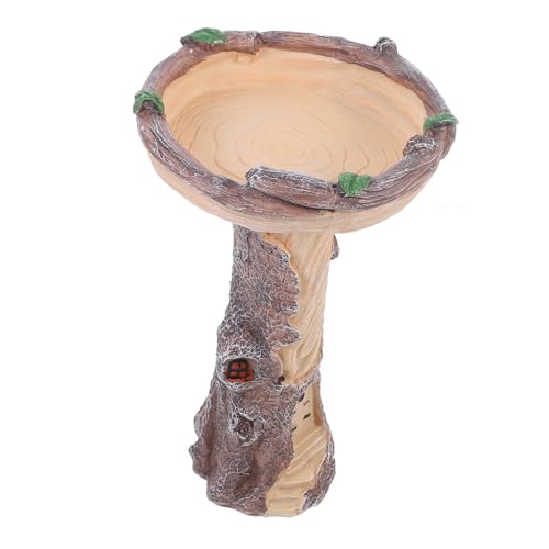 BELLIFFY Vogelbad und Futterspender für Garten Dekoratives Vogelbad aus Robustem Resin Multifunktionales Design für Wildvögel für Außenbereich zu Reinigen BELLIFFY Vogelbad und Futterspender für Garten Dekoratives Vogelbad aus Robustem Resin Multifunktionales Design für Wildvögel für Außenbereich zu Reinigen von BELLIFFY