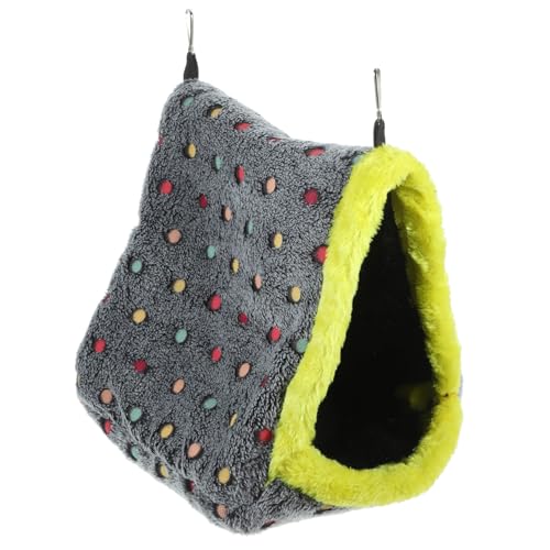 BELLIFFY Vogelnestbett Papagei-hängebett Für Sittiche Plüsch-vogelkäfig-hängematte BELLIFFY Vogelnestbett Papagei-hängebett Für Sittiche Plüsch-vogelkäfig-hängematte von BELLIFFY