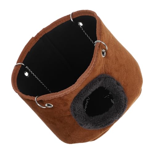 BELLIFFY Hängematte Für Kleintiere Warmes Hängebett Hamsterhaus Unterschlupfnest Für Ratten Mäuse Zuckergleiter Käfigzubehör Mit Kette Leicht Zu Reinigen BELLIFFY Hängematte Für Kleintiere Warmes Hängebett Hamsterhaus Unterschlupfnest Für Ratten Mäuse Zuckergleiter Käfigzubehör Mit Kette Leicht Zu Reinigen von BELLIFFY