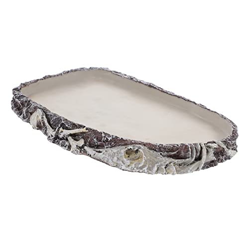 BELLIFFY Wasserschale Für Reptilien Aus Harz Robust Terrarium-wassergefäß Multifunktional Für Wasser Und Futter Praktisch Und Langlebig BELLIFFY Wasserschale Für Reptilien Aus Harz Robust Terrarium-wassergefäß Multifunktional Für Wasser Und Futter Praktisch Und Langlebig von BELLIFFY