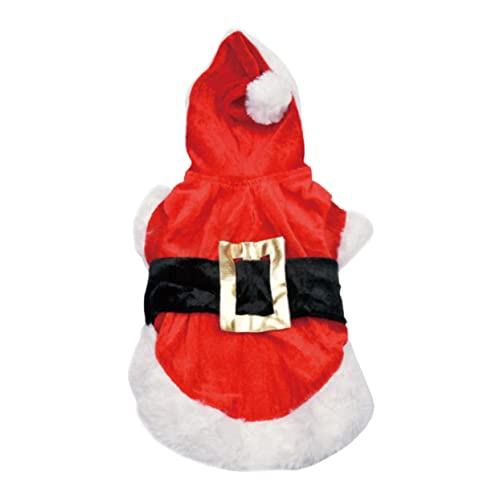BELLIFFY Weihnachtliches Hundekostü Für Haustiere Bequemer Hoodie Pullover Für Hunde Größe L Festliche Weihnachtskleidung Ideales Weihnachtsoutfit Für Hunde Und Katzen von BELLIFFY
