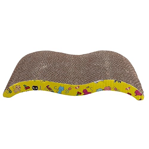 BELLIFFY Wellpappe Kratzbrett Für Katzen Multifunktionales Spielzeug Kratzen Entspannen Und Pflegen Krallen Und Langlebig Zufällige Farben Und Muster BELLIFFY Wellpappe Kratzbrett Für Katzen Multifunktionales Spielzeug Kratzen Entspannen Und Pflegen Krallen Und Langlebig Zufällige Farben Und Muster von BELLIFFY