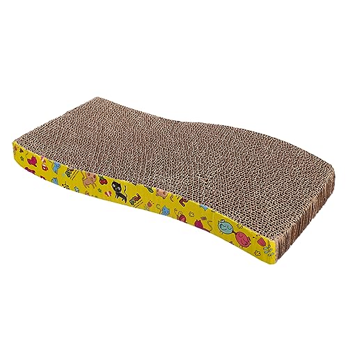 BELLIFFY Katzenspielzeug für Den Innenbereich Kratzbaum Kratzbaum für Katzen Hochdichtes Wellpapier Relief für Katzen BELLIFFY Katzenspielzeug für Den Innenbereich Kratzbaum Kratzbaum für Katzen Hochdichtes Wellpapier Relief für Katzen von BELLIFFY