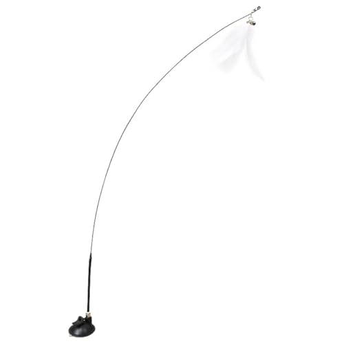 BELLIFFY Interaktiver Katzen Teaser Stick Mit Saugnapf Und Federn Spannendes Spielzeug Für Kätzchen Bewegung Und Stressabbau Für Haustierbesitzer BELLIFFY Interaktiver Katzen Teaser Stick Mit Saugnapf Und Federn Spannendes Spielzeug Für Kätzchen Bewegung Und Stressabbau Für Haustierbesitzer von BELLIFFY