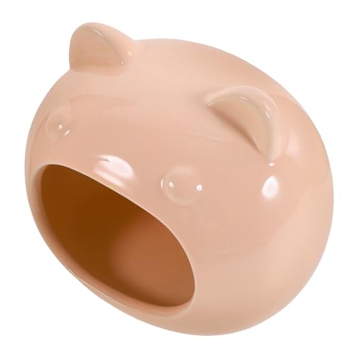BELLIFFY Keramik-hamsterversteck Für Meerschweinchen Kühlendes Hamsterhaus Nagerhaus Aus Keramikmaterial Spiel Und Schlafplatz Für Kleine Haustiere BELLIFFY Keramik-hamsterversteck Für Meerschweinchen Kühlendes Hamsterhaus Nagerhaus Aus Keramikmaterial Spiel Und Schlafplatz Für Kleine Haustiere von BELLIFFY