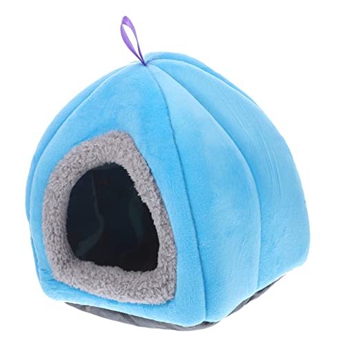 BELLIFFY Kuschelnest für Kleine Haustiere Warmes Haus für Hamster Igel und Kaninchen Fleece Winterbett für Kleintiere Bequem und Platzsparend BELLIFFY Kuschelnest für Kleine Haustiere Warmes Haus für Hamster Igel und Kaninchen Fleece Winterbett für Kleintiere Bequem und Platzsparend von BELLIFFY