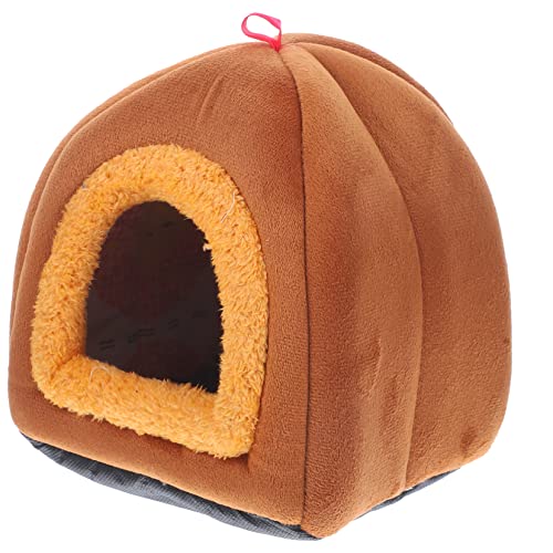 BELLIFFY Haustier-schlafunterlage Warmes Haus Für Hamster Schlafplatz Für Kaninchen Bequeme Betten Für Kleine Tiere Leicht Zu Reinigen BELLIFFY Haustier-schlafunterlage Warmes Haus Für Hamster Schlafplatz Für Kaninchen Bequeme Betten Für Kleine Tiere Leicht Zu Reinigen von BELLIFFY