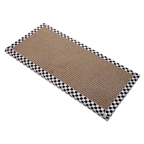 BELLIFFY Katzenkratzbrett Für Hauskatzen Kratzbrett Aus Karton Kätzchenspielzeug Linderung Verbesserung Der Katzenkratzbrett BELLIFFY Katzenkratzbrett Für Hauskatzen Kratzbrett Aus Karton Kätzchenspielzeug Linderung Verbesserung Der Katzenkratzbrett von BELLIFFY