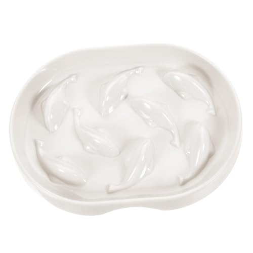 BELLIFFY pet Bowl Easy putz Anti-Erstickung Katzen Schüssel Gesunde Katzen Schüssel sesselschoner rutschfest Katzennapf Haustiernapf Langsamer Futternapf für Haustiere Melamin Weiß BELLIFFY pet Bowl Easy putz Anti-Erstickung Katzen Schüssel Gesunde Katzen Schüssel sesselschoner rutschfest Katzennapf Haustiernapf Langsamer Futternapf für Haustiere Melamin Weiß von BELLIFFY