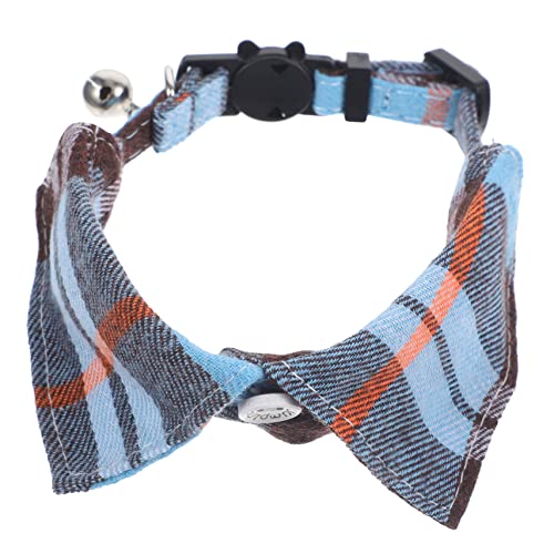BELLIFFY Katzenhalsband Mit Karomuster Und Schleife Bequem Und Leicht Zu Tragen Zum BELLIFFY Katzenhalsband Mit Karomuster Und Schleife Bequem Und Leicht Zu Tragen Zum von BELLIFFY