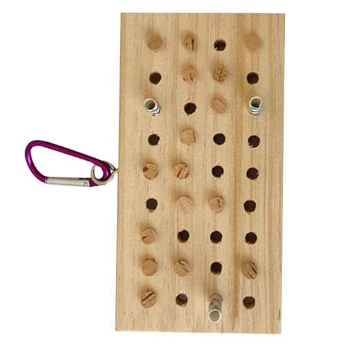BELLIFFY Vogel-kauspielzeug Aus Holz Papagei-beißspielzeug Zum Aufhängen Vogelkäfig-Spielzeug Hängendes Kauspielzeug Für Papageien Vogelspielzeug Für Käfige von BELLIFFY