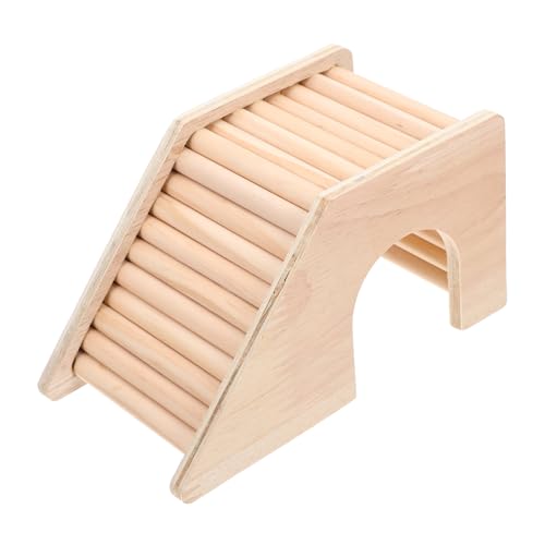 BELLIFFY Hamsterhaus Aus Mit Kletterleiter Kreativer Rückzugsort Für Kleine Haustiere Ideal Für Hamster Und Andere Kleintiere Gemütlicher Unterschlupf Und Spielplatz von BELLIFFY