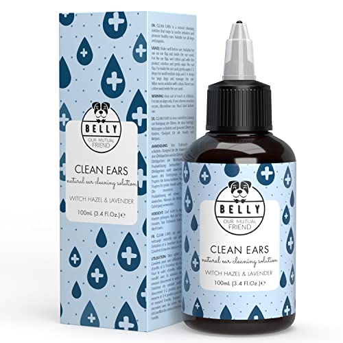Belly Veganer Ohrreiniger für Hunde, Natürliches Ohrenreiniger Hunde Spray zur Hundepflege - Alternative zu Wattestäbchen,Hunde Ohrenreiniger mit Teebaumöl,Ohrreiniger Hunde Spray zur Ohrpflege 100ml Belly Veganer Ohrreiniger für Hunde, Natürliches Ohrenreiniger Hunde Spray zur Hundepflege - Alternative zu Wattestäbchen,Hunde Ohrenreiniger mit Teebaumöl,Ohrreiniger Hunde Spray zur Ohrpflege 100ml von BELLY OUR MUTUAL FRIEND