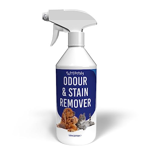 Petsly® Geruchsneutralisierer - 1000ml - Schonender Enzymreiniger Katzenurin & Hundeurin neutralisieren, Flecken-& Geruchsentferner, Geruchsneutralisierer für Räume Petsly® Geruchsneutralisierer - 1000ml - Schonender Enzymreiniger Katzenurin & Hundeurin neutralisieren, Flecken-& Geruchsentferner, Geruchsneutralisierer für Räume von Petsly
