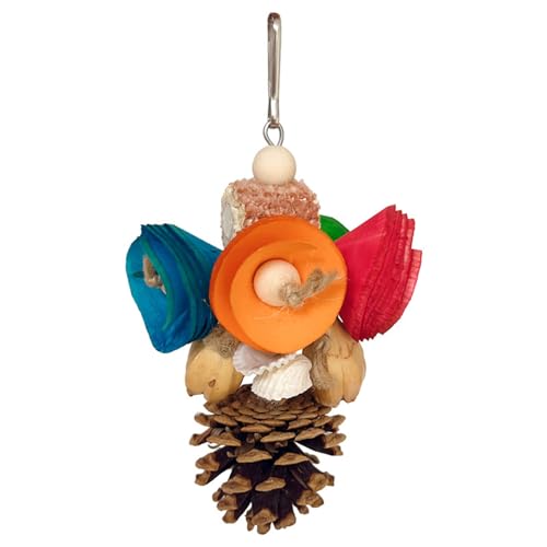 BELOWSYALER Buntes Papageienspielzeug fördert die Schnabelpflege und bietet lustiges Spielzeug zum Aufhängen für den Innenbereich, Käfig-, Vogelschnäbelschleifen BELOWSYALER Buntes Papageienspielzeug fördert die Schnabelpflege und bietet lustiges Spielzeug zum Aufhängen für den Innenbereich, Käfig-, Vogelschnäbelschleifen von BELOWSYALER