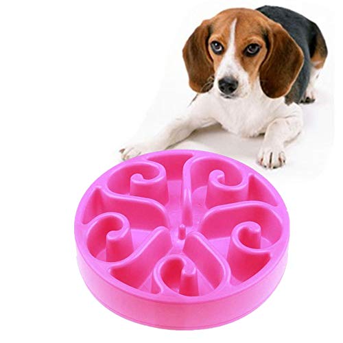 Anti Schling Napf Hunde Futternapf Hund rutschfeste Schüssel Ungiftige Puzzle Bowl Labyrinth interaktive Katze Schüssel Bloat Stop Hundenapf pink Anti Schling Napf Hunde Futternapf Hund rutschfeste Schüssel Ungiftige Puzzle Bowl Labyrinth interaktive Katze Schüssel Bloat Stop Hundenapf pink von BENHAI