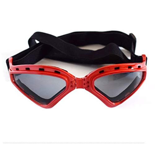 Brille Hund Hundesonnenbrille Faltbare Hundesonnenbrille Gläser für Katzen Hundebrille Augenschutz wasserdichte Hundebrille UV-Brille für Hund red Brille Hund Hundesonnenbrille Faltbare Hundesonnenbrille Gläser für Katzen Hundebrille Augenschutz wasserdichte Hundebrille UV-Brille für Hund red von BENHAI